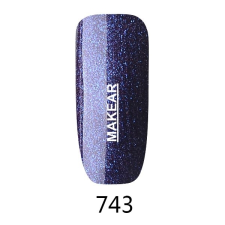 Lakier hybrydowy Glamour #743